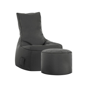 SITTING POINT Zitzak Swing SCUBA (Incl. zithocker, Antraciet)