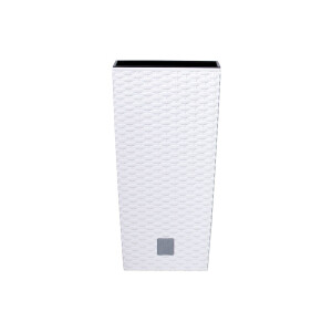 Prosperplast Plantenbak (33 x 33 x 61 cm, Wit)