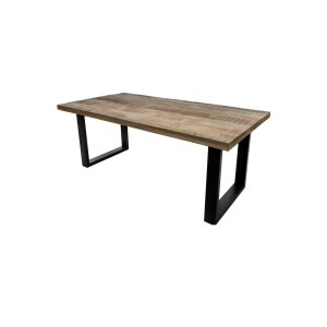Rechthoekige Eettafel Melbourne U-poot | HSM Collection