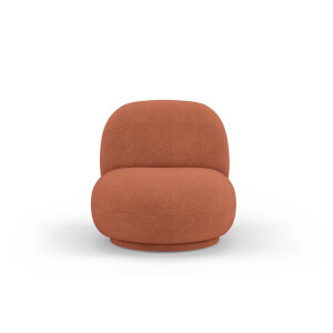 Draaibare fauteuil Chuck bouclé | Micadoni Home