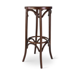 Carel houten barkuk walnoot - 80 cm