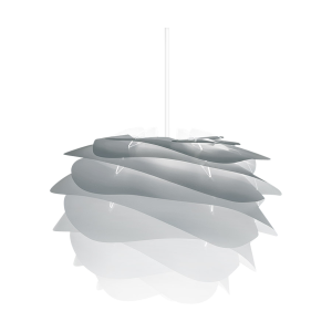 Carmina Mini hanglamp misty grey - met koordset wit - Ø 32 cm