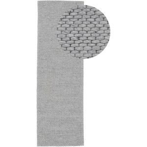 carpetfine Loper Sina Handgeweven tapijt, 100% wol, gemêleerd, handgeweven, zacht & knuffelig