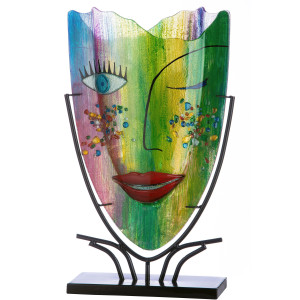 Casablanca by Gilde Siervaas Amour Vase aus Glas (1 stuk)