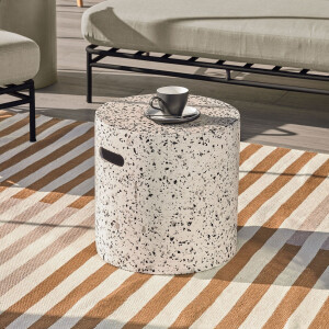 Kave Home Bijzettafel 'Jenell' 35cm, kleur Wit