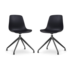 Set van 2 eetkamerstoelen Nola-Pip draaibaar | Nolon