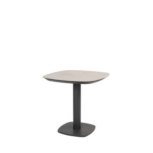 Taste by 4 Seasons Bistrotafel Manolo Licht Grijs Keramiek 75 x 75 cm