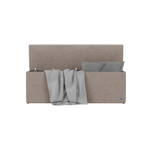BRUNO opbergbank 140cm in aurora taupe | extra opbergruimte & elegant design