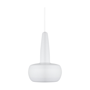 Clava hanglamp matt white - met koordset wit - Ø 21,5 cm