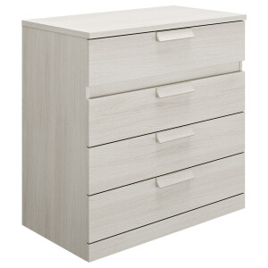 Commode Cyrus 81 cm hoog in gekalkte esdoorn