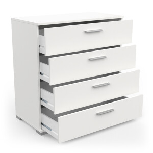 Commode Izzy 80 cm breed wit