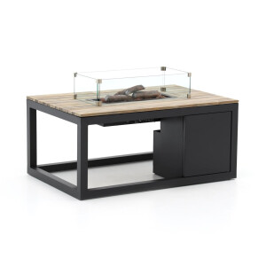 Cosiraw lounge vuurtafel 120x80x55cm - Laagste prijsgarantie!