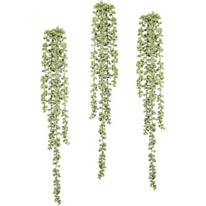 Creativ green Kunstplant Sedum-plantenhanger (3 stuks)