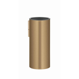 Crosswater 3ONE6 Bekerhouder - 7.4x7.4x14.7cm - geborsteld messing TS003SF