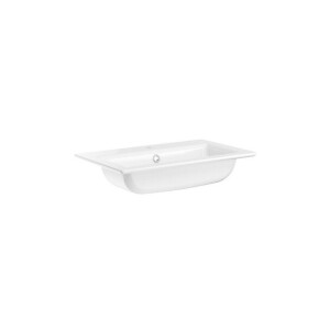 Crosswater Mada Wastafel - 60cm - 1 kraangat - mineraal marmer MA0601SRW