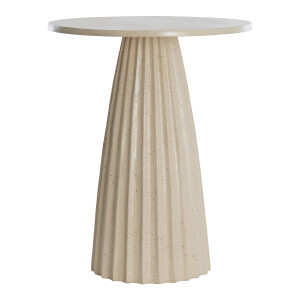 Light & Living Ronde Bijzettafel 'Veglia' 45cm, kleur Zand