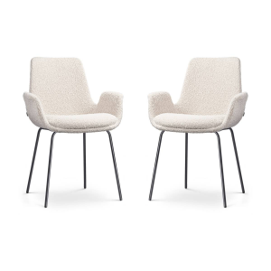 Set van 2 eetkamerstoelen Nora-Eef | Nolon