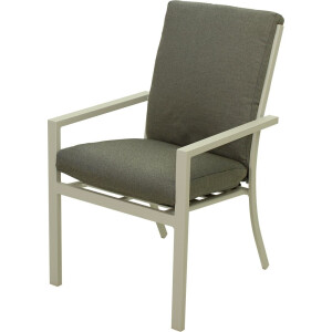Garden Impressions Armstoel Sergio Light Grey - Matt White