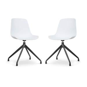Set van 2 eetkamerstoelen Nola-Pip draaibaar | Nolon