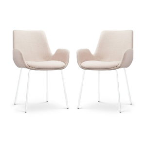 Set van 2 eetkamerstoelen Nora-Eef | Nolon