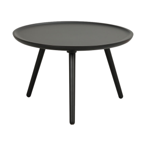 Daisy houten salontafel zwart - Ø 55 cm