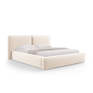 Bedframe Jodie met opbergruimte velvet 160 x 200 cm | Micadoni