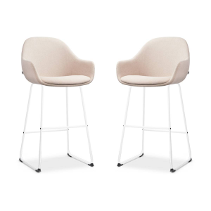 Set van 2 barstoelen Nino-Mae | Nolon