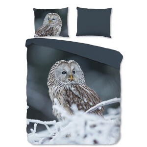 Dekbedovertrek Katoen - Bennie - Lits-Jumeaux (240x220 Cm) - Meerkleurig Katoen - Luxe & Natuur & Dieren - Good Morning - Dekbed-Discounter.nl