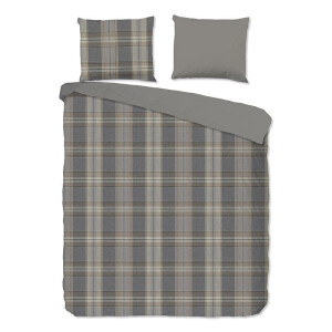 Dekbedovertrek Katoen - Jacoba - Lits-Jumeaux (240x220 Cm) - Meerkleurig Katoen - Ruiten & Patroon - Good Morning - Dekbed-Discounter.nl