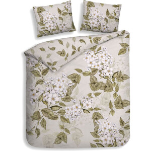 Dekbedovertrek Katoen - Juliette - Tweepersoons (200x200 Cm) - Meerkleurig Katoen - Bloemen - Heckett Lane - Dekbed-Discounter.nl