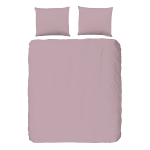 Dekbedovertrek Katoen Percale Lichte Kleuren Effen 240x200 Cm Roze Anti Allergie & Anti Huisstofmijt Good Morning - Dekbed-Discounter.nl