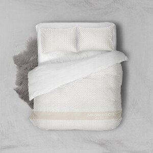 Dekbedovertrek McGregor - Katoen - Roosevelt - Off White - Lits-Jumeaux (240x220 Cm) - Off-white & Wit Katoen - Strepen & Hotel Luxe - McGregor - Dekbed-Discounter.nl
