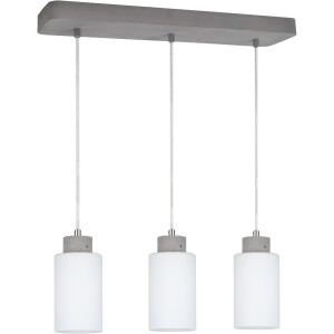 SPOT Light Hanglamp Karla Hanglamp, lampenkap van hoogwaardig glas, betonelementen (1 stuk)