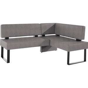 Home affaire Hoekbank Oliver met metalen frame, keukenbank verschillende hoezen cord eetkamerbank ottos choice