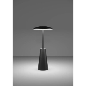 EGLO Tafellamp Piccola dimmbare nachttafellamp, metaal in zwart, lamp voor balkon, ip54 (1 stuk)
