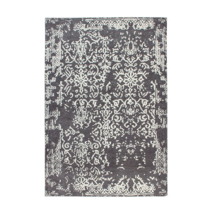 Kayoom Vloerkleed River 130 Jacquard, retro- en vintage-ontwerp, katoen achterkant