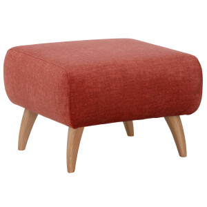 Home affaire Hocker Baggio met houten voetjes