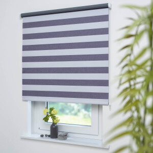 Liedeco Rolgordijn met zijbediening Decor strepen (1 stuk)