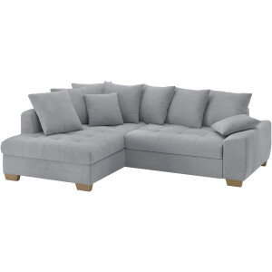 Mr. Couch Hoekbank Nikita II, L-vorm Keuze met bedfunctie, bedlade & RGB-LED-verlichting