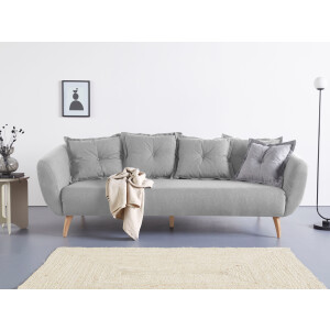 Home affaire 3-zitsbank Baggio Sierkussen inclusief