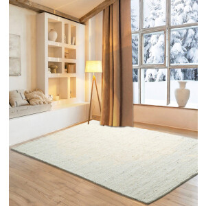 my home Wollen kleed Greith Omkeerbaar tapijt, gemêleerd, 100% wol, handgeweven, Scandi, woonkamer