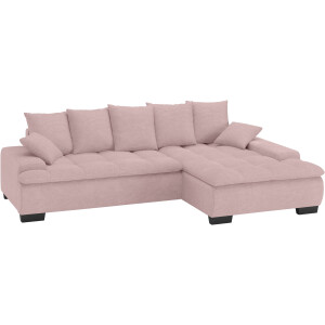 Mr. Couch Hoekbank Haiti II, L-vorm met koudschuim bekleding, optioneel met bed en bedlade