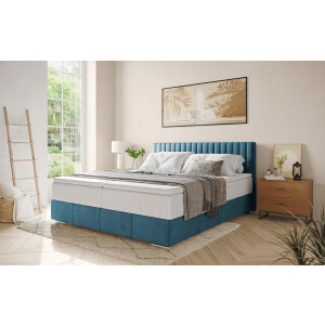 Mr. Couch Boxspring Thor met bedbodem, incl. matras, topverkoper Topmatras en sierkussen, in verschillende hardheden beschikbaar