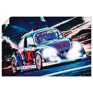 queence Artprint op linnen Bears VII Premium canvasstof, handgemaakt in Duitsland (1 stuk)