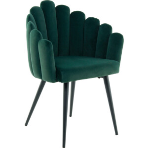 Kayoom Stoel Jeane 525, met fluweelzachte bekleding, comfortabel en gezellig fluweelzachte bekleding, modern, comfortabel en gezellig, met fluweelzachte bekleding (1 stuk)