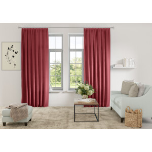 my home Gordijn Parry 2-pack, ondoorzichtig, monochroom, basic, effen, bestseller (2 stuks)