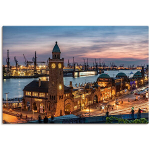 queence Artprint op linnen Koe Premium canvasstof, handgemaakt in Duitsland