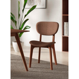 INOSIGN Stoel COZY Made in Italy Frame in beuken, kersen- of notenhout, massief hout, designstoel (set, 2 stuks)