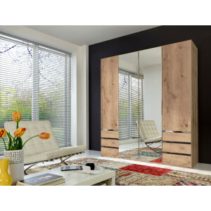 Wimex Kledingkast Level by fresh to go met spiegeldeuren en laden