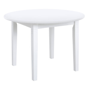 Home affaire Eettafel Danuta van massief grenen, rond design